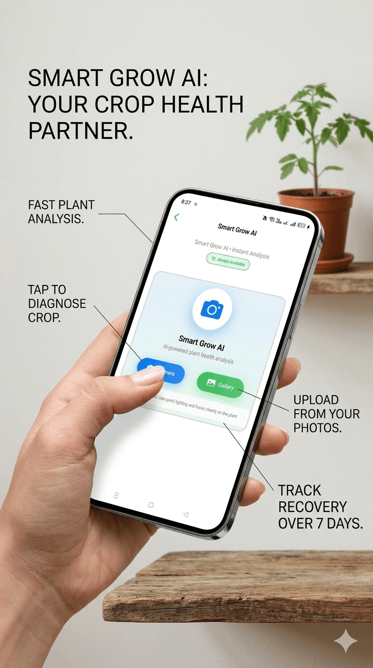 Smart Grow – AI Crop Health Monitor screenshot 6